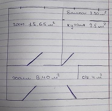 58: 1 комната, 40 м², 108 серия, 6 этаж, Евроремонт — 6