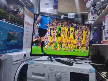 ясинь: Телевизоры Ясин 32 дюймов 81 см диагональ ресивер санарип встроенный — 3