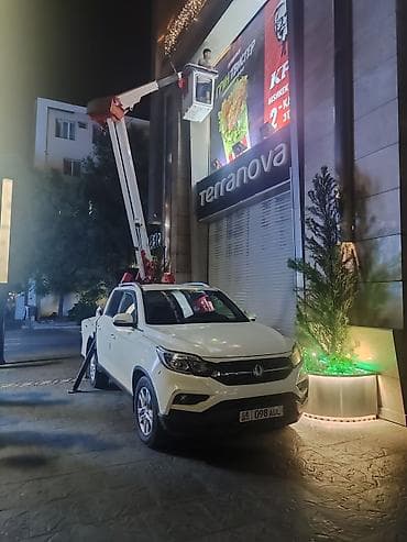 Авто кызматтары: Услуги автовышки на базе пикапа - Компактная телескопическая — 1