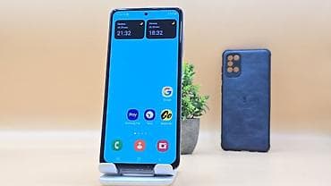 a 20 s: Samsung Galaxy A51, Б/у, 128 ГБ, цвет - Белый, 2 SIM — 3