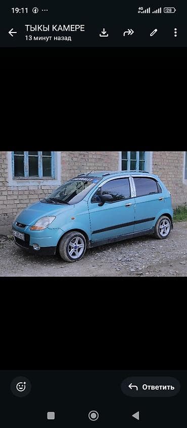 мини электро мабиль: Chevrolet Spark: 2005 г., Механика, Бензин, Хэтчбэк — 5