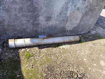 Металлическая труба под печку. 2 метра