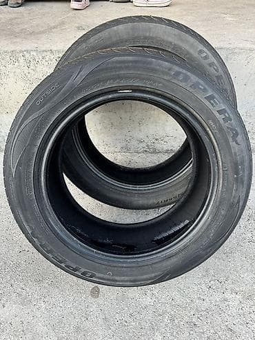 kia rai: Шины 225 / 55 / R 17, Лето, Б/у, Комплект, Легковые, Hankook — 4