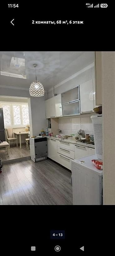 flat osh: 2 комнаты, Собственник, С мебелью полностью — 3