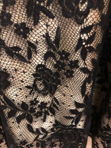 стильные модные платья больших размеров: Абсолютно новое очень красивое черное платье, Турция. 48-50 размер — 12