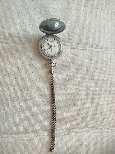 Зер буюмдар: Классикалык сааттар саат, Россия, Советтик (СССР), Эркектердики, Колдонулган — 4