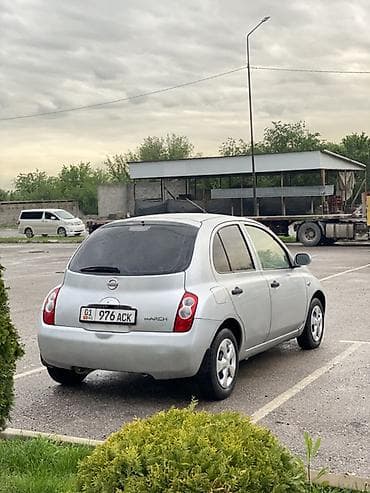 метан гас: Nissan March: 2002 г., 1.4 л, Автомат, Бензин, Хэтчбэк — 4