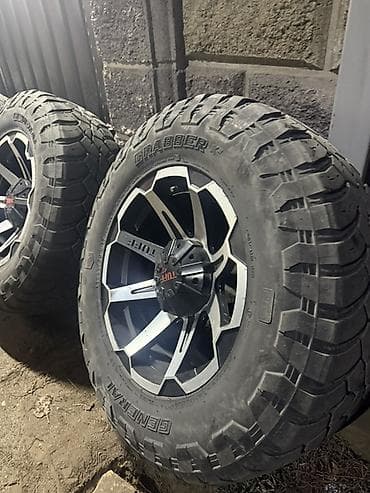 арык бетонный: Колеса в сборе 265 / 70 / R 17, Всесезонная, Б/у, Комплект, Внедорожные (АТ/МТ), Литые, отверстий - 6 — 4