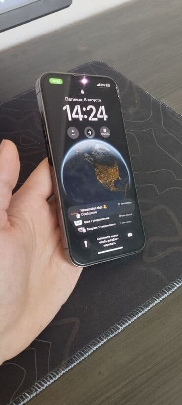 iphone 8 plus 128gb бишкек: IPhone 13 Pro, Колдонулган, 128 ГБ, Graphite, Коргоочу айнек, Заряддоочу түзүлүш, Каптама, 85 % — 3