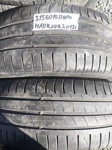 maxxis 980: Шины 215 / 60 / R 16, Лето, Б/у, Пара, Легковые, Hankook — 1