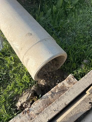 купить бочки: Бетонная (железобетонная) труба для дренажа/ливневки/канализации — 2