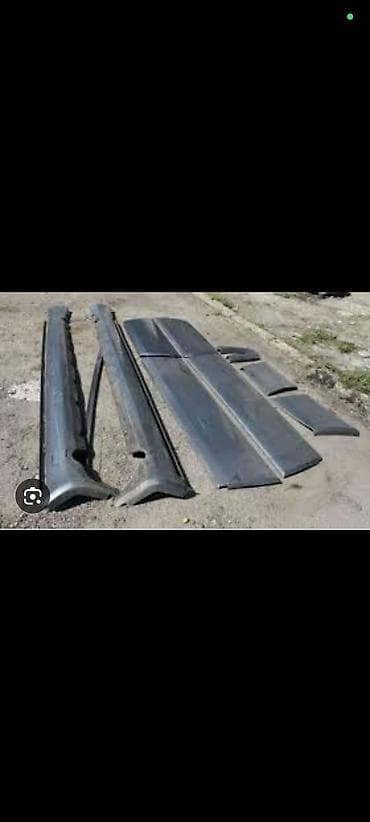 бампер зил: Наружные накладки порогов Mercedes-Benz, 1994 г., Б/у, Оригинал — 1