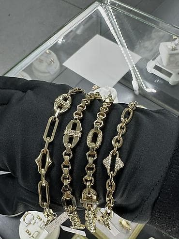 спорт залы: Браслет, Проба 585, Женские, Новый — 6