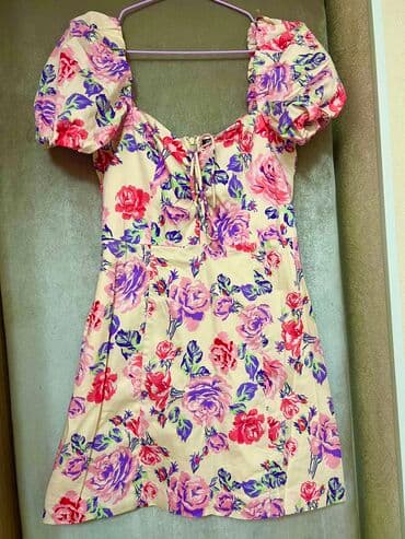 платье трапеция для беременных: Повседневное платье, ОАЭ, Лето, Короткая модель, Крестьянка, S — 1