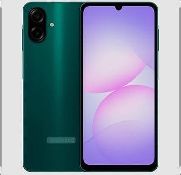 бу идиштер: Samsung Galaxy A7, Колдонулган, 128 ГБ, түсү - Жашыл, 2 SIM — 1