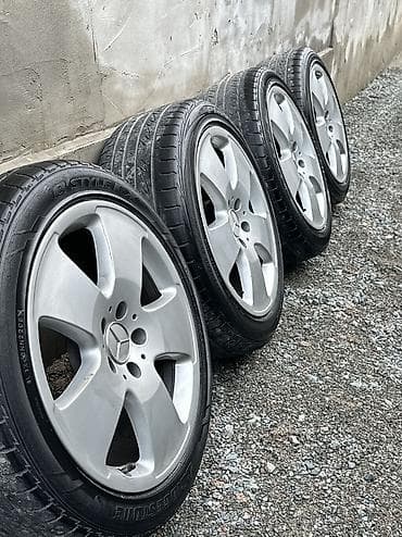 Колеса в сборе: Колеса в сборе 245 / 45 / R 18, Лето, Б/у, Комплект, Легковые, Литые, отверстий - 5 — 2