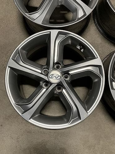 Дисктер: Куйма Дисктер R 17 Hyundai, Комплект, тешиктери - 5, Колдонулган — 5