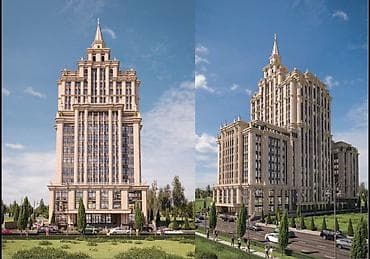 жк олокон бишкек: Строится, 2 комнаты, 56 м² — 1