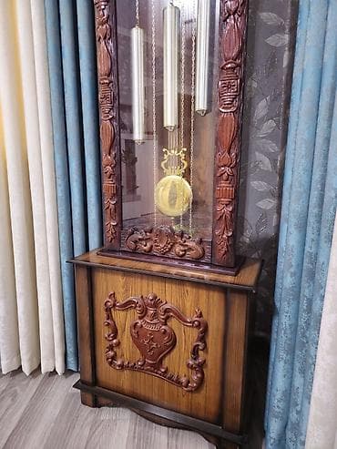 музыка ветра: Напольные часы Rolens с маятником и гирями - Классический корпус с — 3