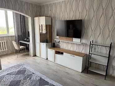 бишкек квартира 1 комнат: 1 комната, 44 м², 106 серия, 7 этаж, Косметический ремонт — 7