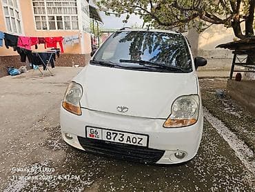 g2 master: Chevrolet Matiz: 2026 г., 0.8 л, Бензин, Хэтчбэк — 2