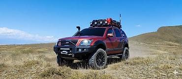 авто чихол: Полноразмерный рамный внедорожник 7 мест, оранжевый металлик — 3