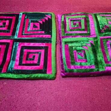 держатели для пододеяльника: Продаю бадушечки сидушки ручной работы из бархата с национальными — 21