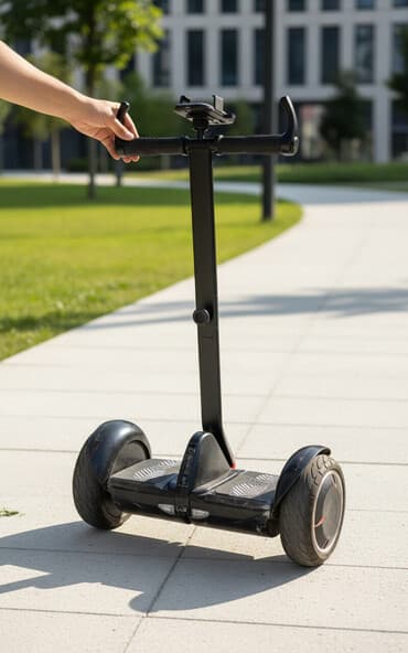 велосипеды с толстыми колёсами: Гироскутер с рулевой стойкой и ручками Аккумулятор надо поменять — 1