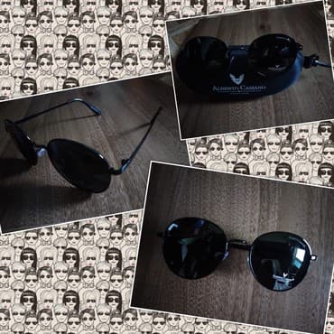 бриллиантовые комплекты фото и цены: Очки ALBERTO CASIANO Комплект: Укрепленный футляр, коробка и документы — 1