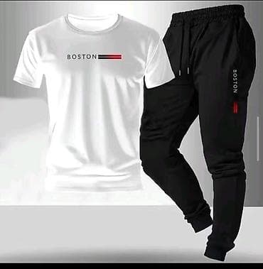 комбинации: Мужской спортивный комплект (футболка + джоггеры) - Дизайн — 2