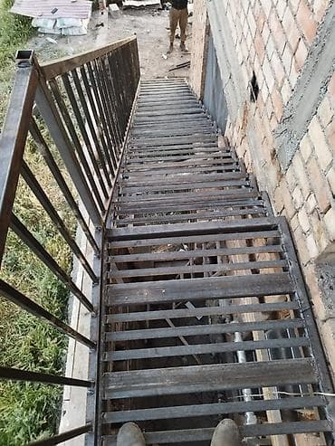 Үй жана бакча: Изготовление и монтаж металлических лестниц под ключ - Конструируем и — 9