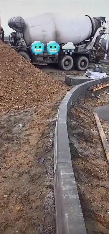 Электрики: Устройство дорожного/тротуарного бордюра под ключ - Монтаж — 1