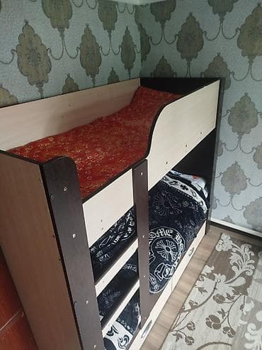 детские коляски 4 в 1: Двухъярусная детская кровать, ЛДСП — 2