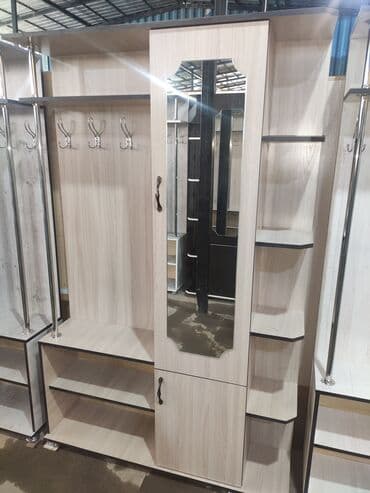 пуфик для прихожей: Кире бериш үчүн гарнитур, Жаңы, Шкаф, Күзгү, Илгич, Акылуу жеткирүү, Акысыз жеткирүү — 5