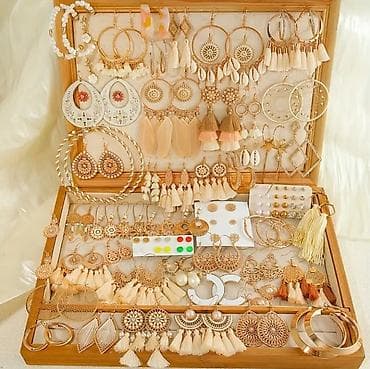 серега: Стильные украшения и наборы бижутерии - Большой выбор серег: кольца — 1