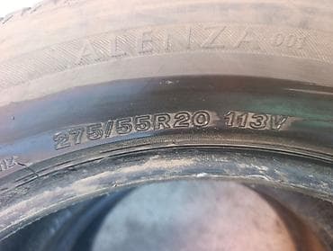 abs prius: Шины 275 / 55 / R 20, Лето, Б/у, Пара, Легковые, Япония, Bridgestone — 2