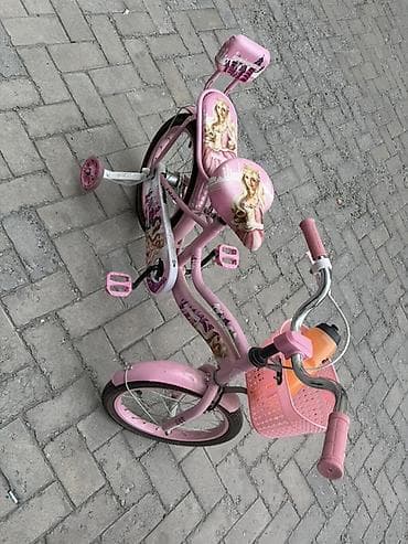 Детский велосипед, 4-колесный, 3 - 4 года, Для девочки