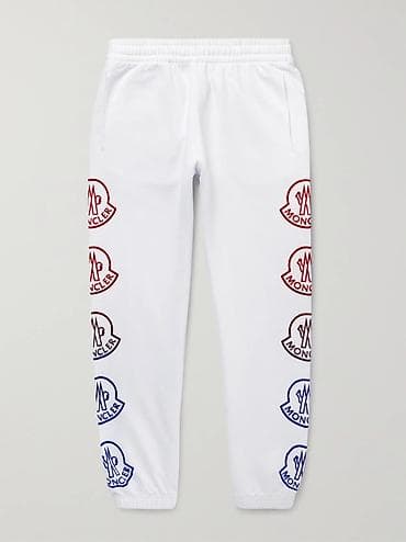 Мужские брюки, L, Moncler, Новый, цвет - Белый, Самовывоз