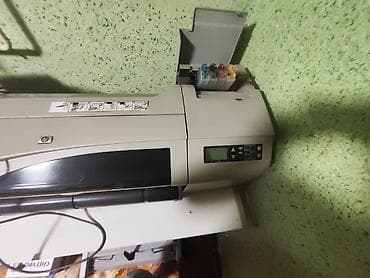 Техника и электроника: Плотер hp 500 состояние 10/8 работает — 3
