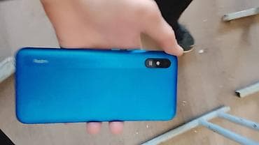 Redmi, Redmi 9A, Б/у, 64 ГБ, цвет - Синий, 2 SIM