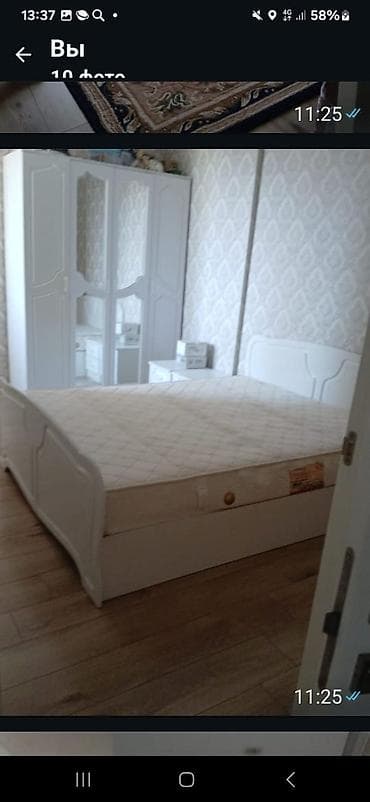 2 room flat: 2 комнаты, С мебелью полностью — 1