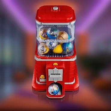 автомат игрушек хватайка: 🧩 LEGO Ideas Vending Machine (21358) Культовый набор LEGO Ideas — — 5