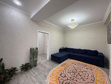 osh flat: 2 комнаты, 60 м², Золотой квадрат Элитка, 11 этаж, Евроремонт — 2