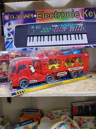 Игрушечный автотрейлер с машинками — набор POMPOSITY/TRUCK (Forward at lalafo.kg Игрушечный автотрейлер с машинками — набор POMPOSITY/TRUCK (Forward