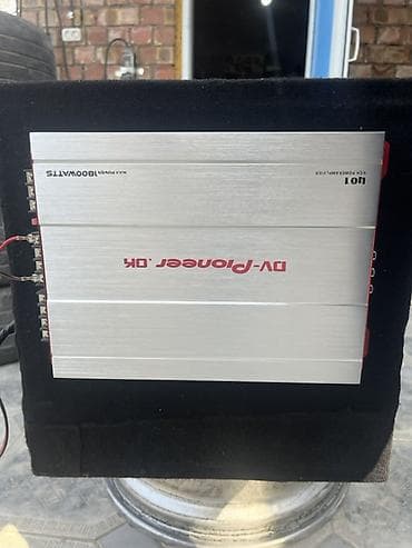 Салон үчүн аксессуарлар: Сабвуфер с усилителем Короб из толстой фанеры - Сабвуфер EGB — 5