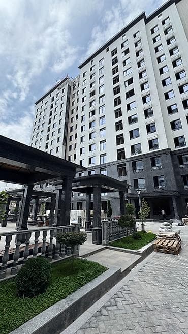 Квартиры: 2 комнаты, 83 м², Джал мкр (в т.ч. Верхний, Нижний, Средний) Элитка, ПСО (под самоотделку) — 5