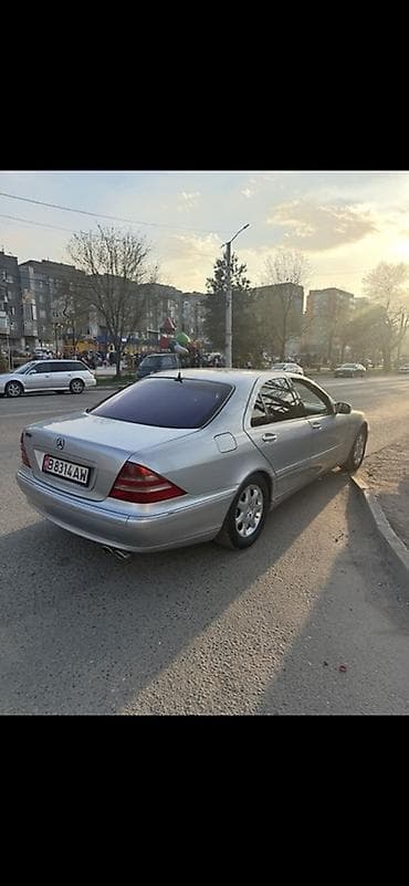 om 366: Mercedes-Benz S-Class: 2000 г., 3.2 л, Автомат, Бензин, Седан — 2
