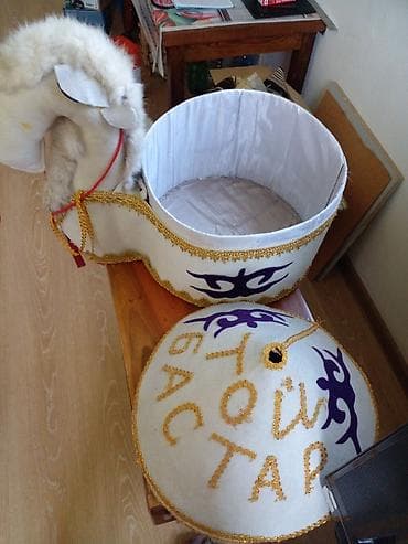 мусульманские вещи: Декоративная шкатулка/сундучок в форме верблюда с крышкой-«юртой». - — 2