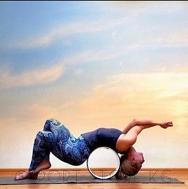 Фитнес круг или йога колесо Fit Wheel, диаметр натужней части колеса -