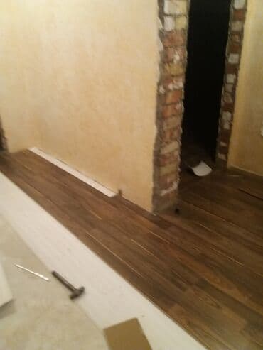 отделочные работы бишкек цена: Шлфуем стелим пол паркет ламинат — 7
